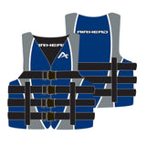Airhead Adult Dual Size Nylon PFD L/XL Blue