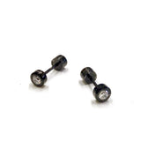 B.Tiff Stainless Steel Stud Earrings