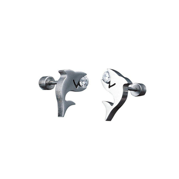 B.Tiff Dolphin Earrings