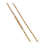 B.Tiff Pavé I Gold Plated Bar Pendant