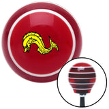 Golden Dolphin Red Stripe Shift Knob with M16 x 15 Insert