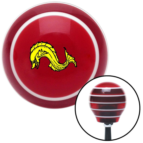 Golden Dolphin Red Stripe Shift Knob with M16 x 15 Insert