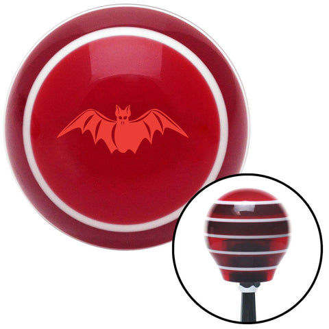 Red Bat Red Stripe Shift Knob with M16 x 15 Insert