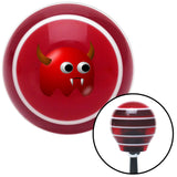 Devil Ghost Red Stripe Shift Knob with M16 x 15 Insert