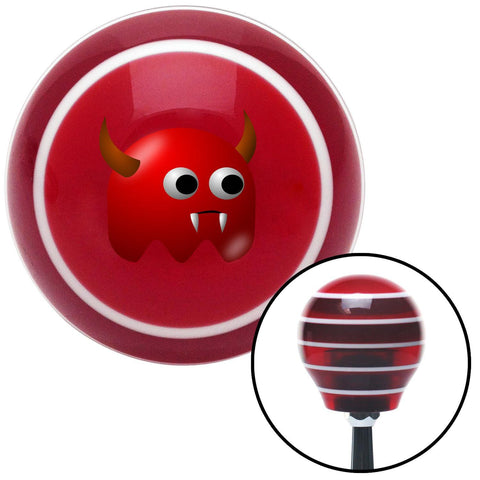 Devil Ghost Red Stripe Shift Knob with M16 x 15 Insert