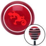 Red Gecko Red Stripe Shift Knob with M16 x 15 Insert