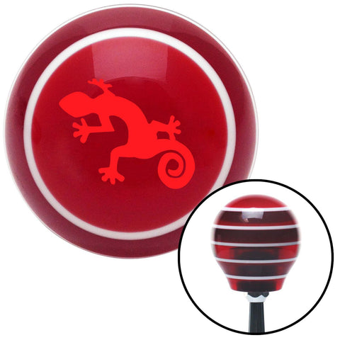 Red Gecko Red Stripe Shift Knob with M16 x 15 Insert