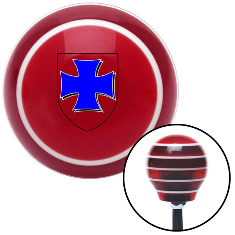 Miller Coat of Arms Red Stripe Shift Knob with M16 x 15 Insert