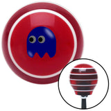 Blue Ghost Red Stripe Shift Knob with M16 x 15 Insert