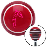 Pink Dolphin in Air Red Stripe Shift Knob with M16 x 15 Insert