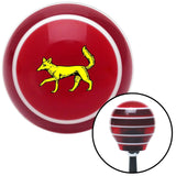 Golden Fox Red Stripe Shift Knob with M16 x 15 Insert