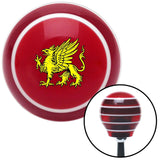 Golden Griffin Red Stripe Shift Knob with M16 x 15 Insert