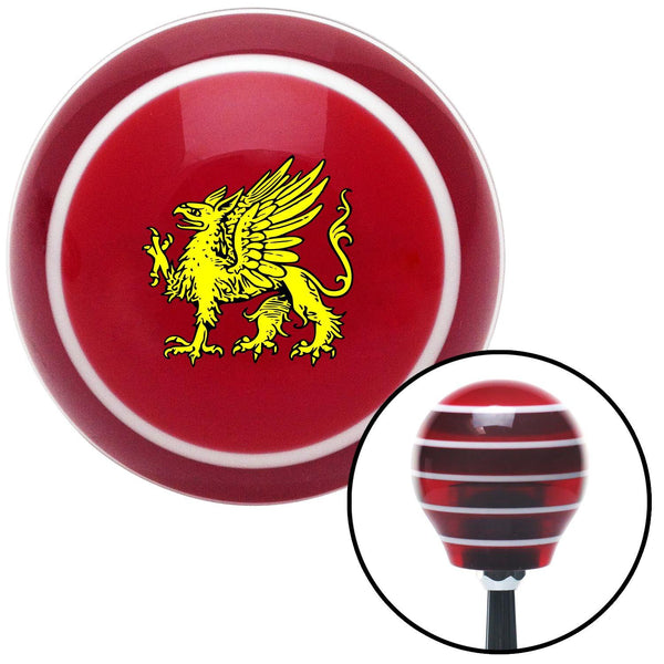 Golden Griffin Red Stripe Shift Knob with M16 x 15 Insert