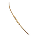 B.Tiff Pavé I Gold Plated Bar Pendant