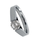 BTiff Brighter than Diamond .75Ct Round Tension Set Solitaire Ring Sz 4-9