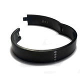 BTiff Brighter than Diamond Anodized Titanium 3 Pave Bangle Bracelets Triple Stack