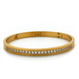 BTiff Signity Star Brighter than Diamond Gold Steel Pave 3 Bangle Bracelets Triple Stack