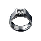 B.Tiff Signity Star Brighter than Diamond Tension Set 1 Ct Solitaire Ring