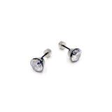 B.Tiff Eternity Classic Solitaire Earrings