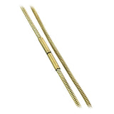 B.Tiff Pavé II Stainless Steel Bar Pendant