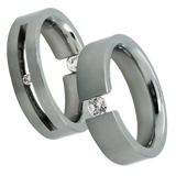 B.Tiff Double Slit Tension Set Ring