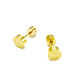 B.Tiff Stainless Steel Plain Stud Earrings