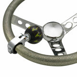 Black Flame 8 Ball Adjustable Suicide Brody Knob Opaque