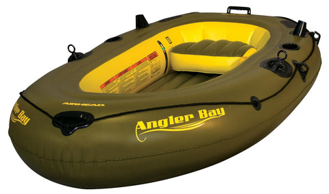 Airhead Angler Bay Inflatable Boat 3 Person