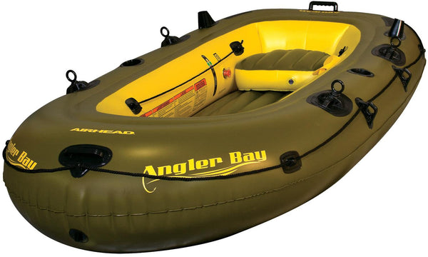 Airhead Angler Bay Inflatable Boat 4 Person