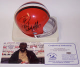 Paul Warfield Autographed Hand Signed Browns Mini Helmet
