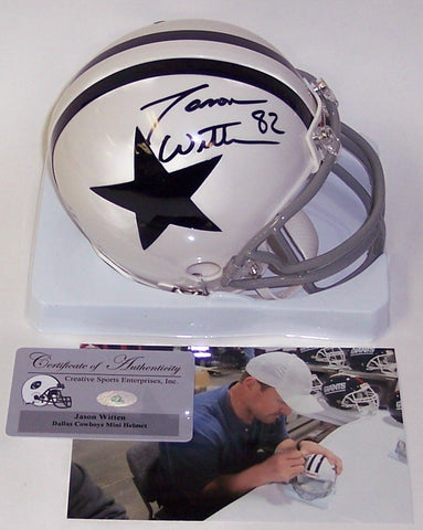 Jason Witten Autographed Hand Signed Cowboys Mini Helmet - PSA/DNA