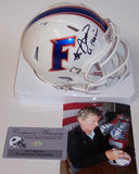 Steve Spurrier Autographed Hand Signed Florida Gators Speed Mini Helmet - PSA/DNA