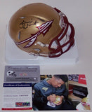Jameis Winston Autographed Hand Signed Florida State Seminoles Speed Mini Helmet - PSA/DNA
