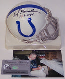 Earl Morrall Autographed Hand Signed Baltimore Colts Mini Authentic Helmet - PSA/DNA