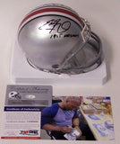 Eddie George Autographed Hand Signed Ohio State Buckeyes Mini Helmet - PSA/DNA