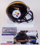 Joe Greene Autographed Hand Signed Steelers Mini Helmet - PSA/DNA