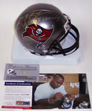 Derrick Brooks Autographed Hand Signed Bucs Mini Helmet - PSA/DNA