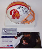 Lee Roy Selmon Autographed Hand Signed Bucs Mini Helmet - PSA/DNA