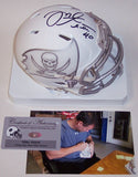Mike Alstott Autographed Hand Signed Tampa Bay Bucs ICE Speed Mini Helmet