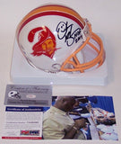 Derrick Brooks Autographed Hand Signed Bucs Throwback Mini Helmet - PSA/DNA