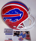 Jim Kelly Autographed Hand Signed Buffalo Bills Throwback Authentic Helmet - PSA/DNA