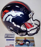 Peyton Manning Autographed Hand Signed Denver Broncos Full Size Revolution Authentic Helmet - PSA/DNA