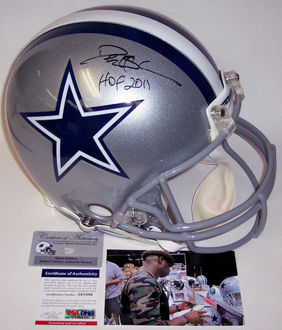 Deion Sanders Autographed Hand Signed Dallas Cowboys Authentic Helmet - PSA/DNA