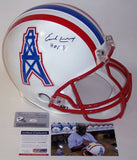 Earl Campbell Autographed Hand Signed Houston Oilers Authentic Helmet - PSA/DNA
