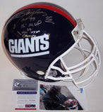 Lawrence Taylor Autographed Hand Signed New York Giants Authentic Helmet - PSA/DNA