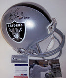 Tim Brown Autographed Hand Signed Oakland Raiders Authentic Helmet - PSA/DNA