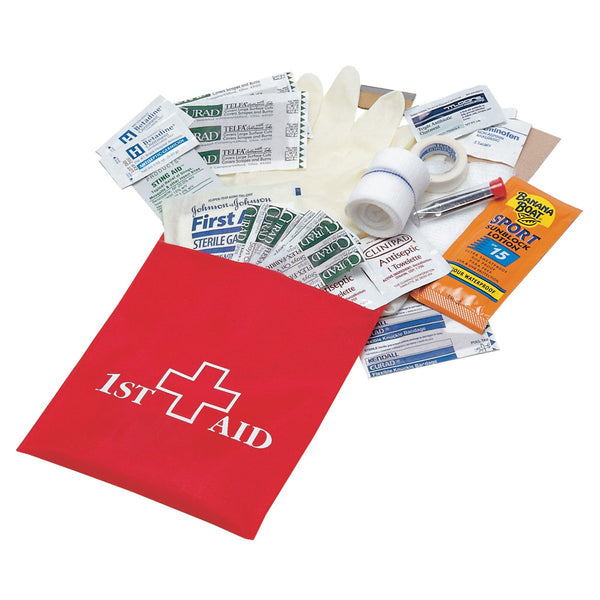 First Aid Kit Waterproof Hook n Loop Mount