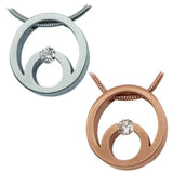 BTiff Signity Star Brighter than Diamond Tension Set Steel Komenco Pendant