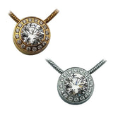 BTiff Signity Star Brighter than Diamond Tension Set Stain Steel Aureolo Pendant