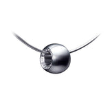 BTiff Signity Star Brighter thn Diamond Tension Set Internal Pave Barrel Pendant